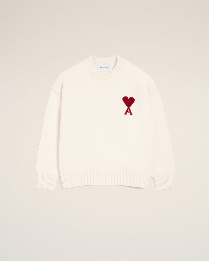 Pull Blanc/Rouge • Ami