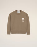 Pull Beige Taupe/Blanc • Ami